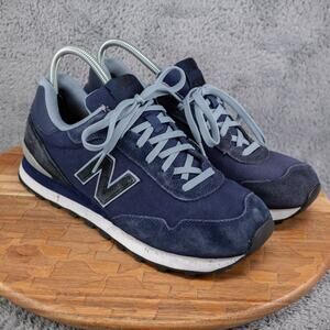 New Balance 515 Running Mens 10.5 Navy Blue White Classic ML515CNR